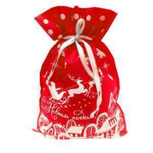 Мешок Домики (красный)