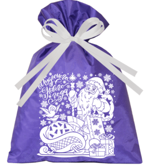 Мешок Праздничный-синий (оксфорд)