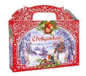 Ларец Снежные просторы (красный)