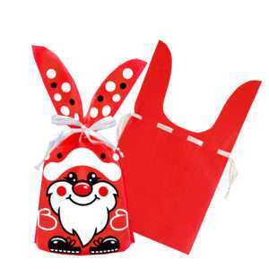 Мешок Ушки Деда Мороза (красный)