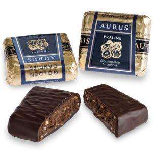 Пралине "AURUS фундук" (Весовые, цена за 1 кг)
