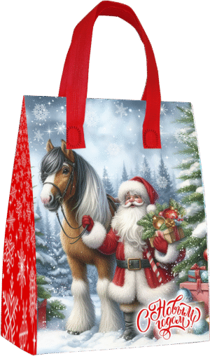 Сумочка "Везём подарки"