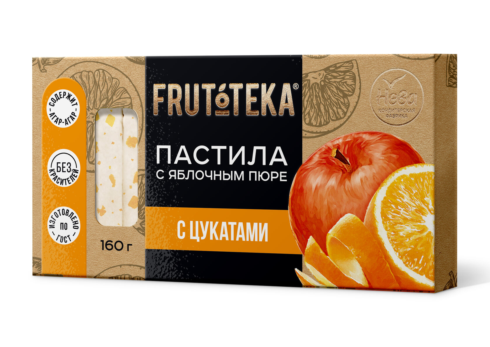 Пастила с цукатами FRUTOTEKA