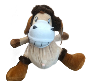 Конь в ушанке